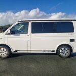 California VW T6.1 Océan Blanc 150 ch DSG7-coté